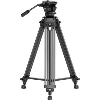 Ulanzi MT-81 Aluminum Video Tripod with Fluid Head Quick Release Plate Compatible with DSLR Camcorder, Lagos, Nigeria