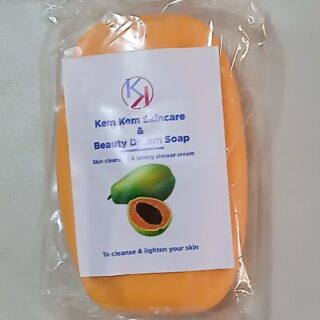 Kem Kem Vitamin C soap for natural and deep cleansing.