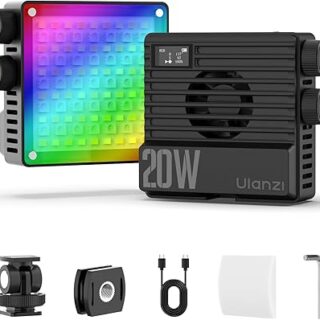 Original Ulanzi LE20 20W Pocket RGB Video Light In Lagos Nigeria