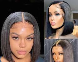 10 Inch 5x5 Chinese Bone Straight Wig (Chic, Sophisticated, Trendy, Fashion-Forward, Long-Lasting) In Lagos Nigeria